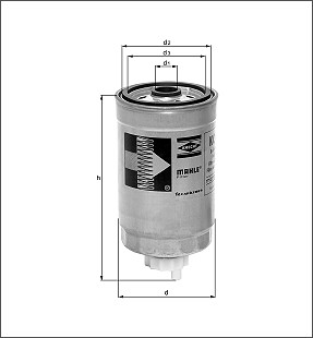 Фильтр топливный KC18 MAHLE KNECHT