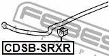Втулка заднего стабилизатора CDSB-SRXR FEBEST