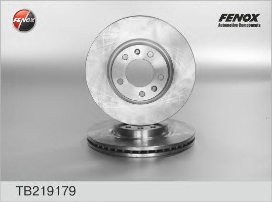 TB219179_диск тормозной передний!\ Peugeot 607 2.0-2.2HDi 99 TB219179 FENOX