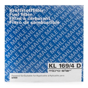 Фильтр топливный KL169/4D MAHLE KNECHT