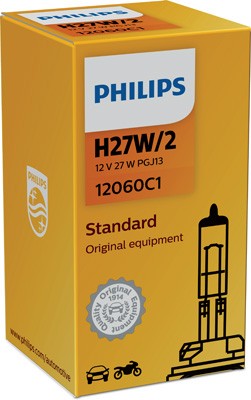 H27W/2 12V (27W) Лампа 12060C1 PHILIPS