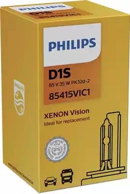 Лампа D1S 85V(35W) Xenon Vision картон 85415VIC1 PHILIPS