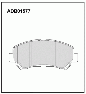Колодки передние ADB01577 ALLIED NIPPON