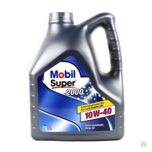 Масло MOBIL Super 2000 X1 10W40 п/с. (4л) моторное масло 152050 MOBIL