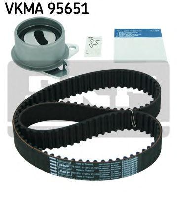Ремень ГРМ + ролик VKMA95651 SKF