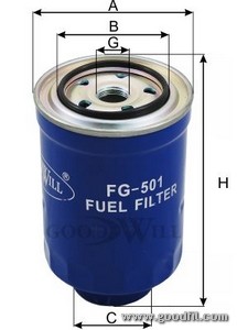 Фильтр топливный FG 501 GOODWILL