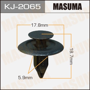 Клипса автомобильная KJ2065 MASUMA