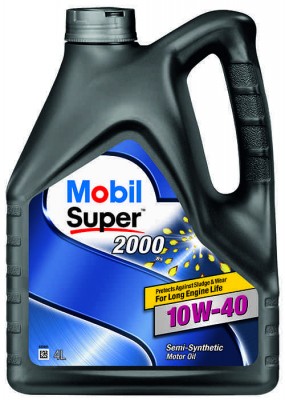 Масло MOBIL Super 2000 X1 10W40 п/с. (4л) моторное масло 152050 MOBIL