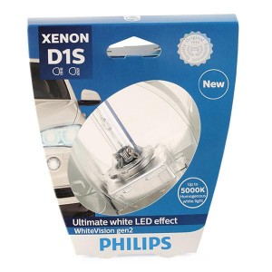 Лампа D1S 85V(35W) White Vision (gen2) 1шт. в пласт.коробке 85415WHV2S1 PHILIPS