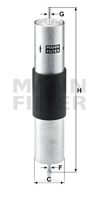 Фильтр топливный WK5161 MANN FILTER