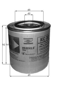 Фильтр топливный KC226 MAHLE KNECHT