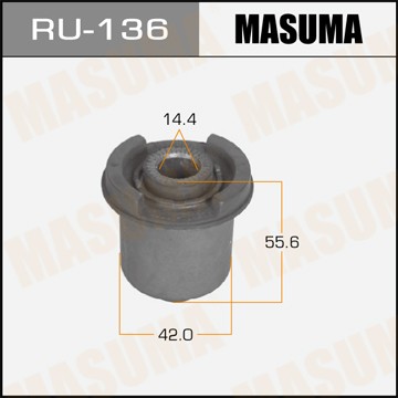 Сайлентблок пер. нижнего рычага RU-136 MASUMA