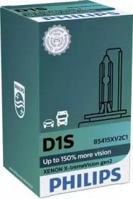 Лампа D1S 85V(35W) X-tremeVision +150 (gen2) 1шт. картон 85415XV2C1 PHILIPS
