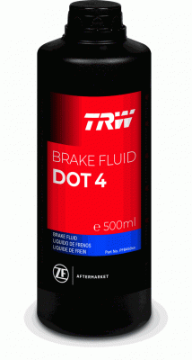 Тормозная жидкость DOT4 500ml PFB450 TRW