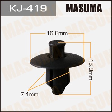 Клипса автомобильная KJ419 MASUMA