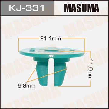 Клипса автомобильная KJ331 MASUMA